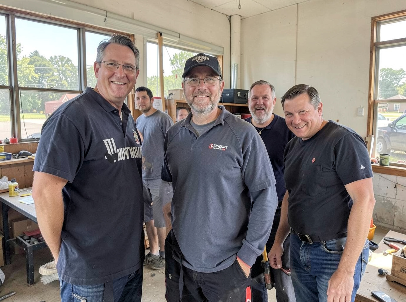 The Roofing Contractor Beaumont team at work in Beaumont