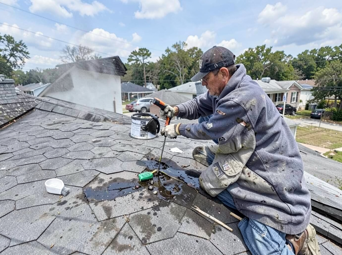 roofing contractor in East Beaumont, TX